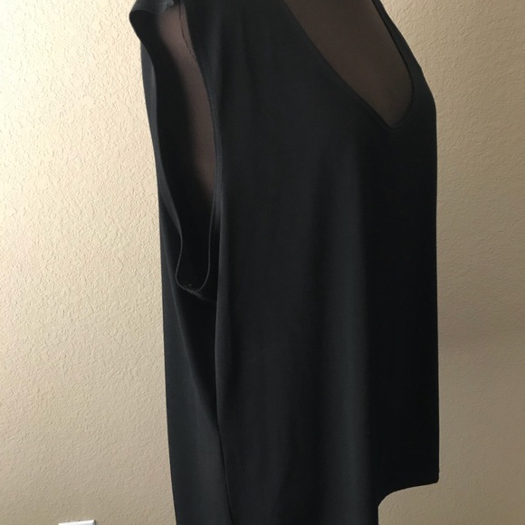 🔵 5 for 25 CKW Simple Lightweight Black Tank 2X - Picture 2 of 3